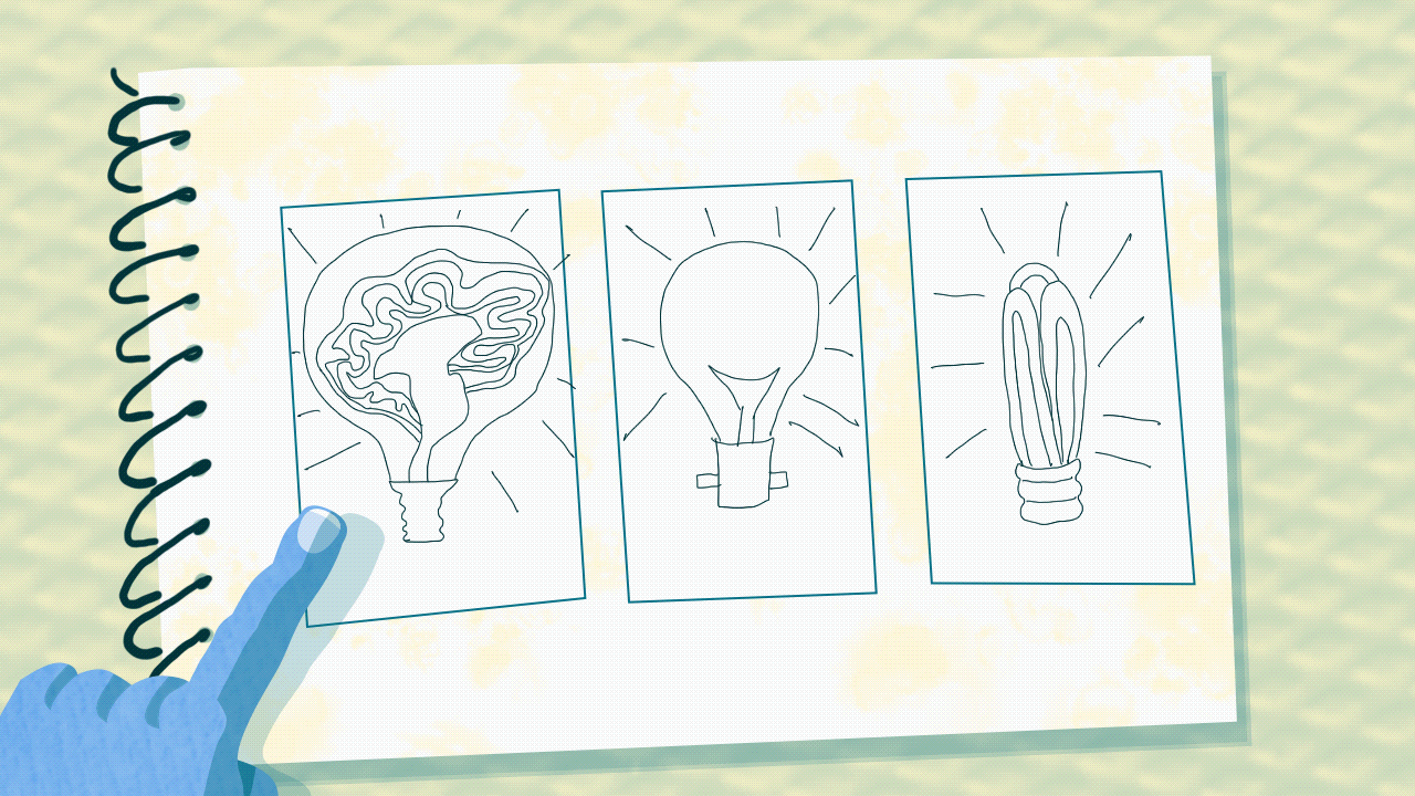 You sign off on an idea